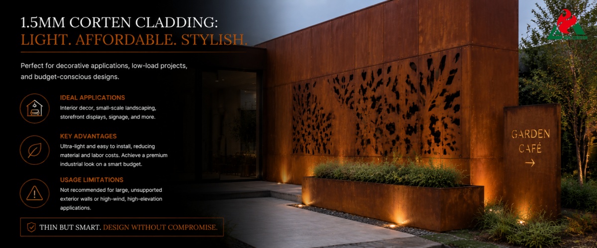 Weathering Steel Cladding